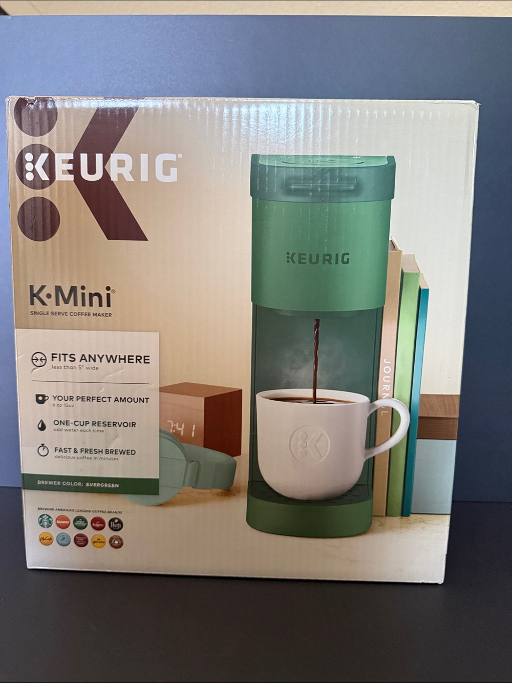 Keurig K-Mini Single Serve Coffee Maker - Evergreen